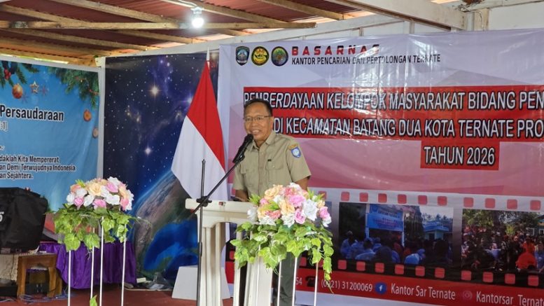 Kolaborasi Basarnas dan BPBD Ternate Gelar Pelatihan SAR di Batang Dua