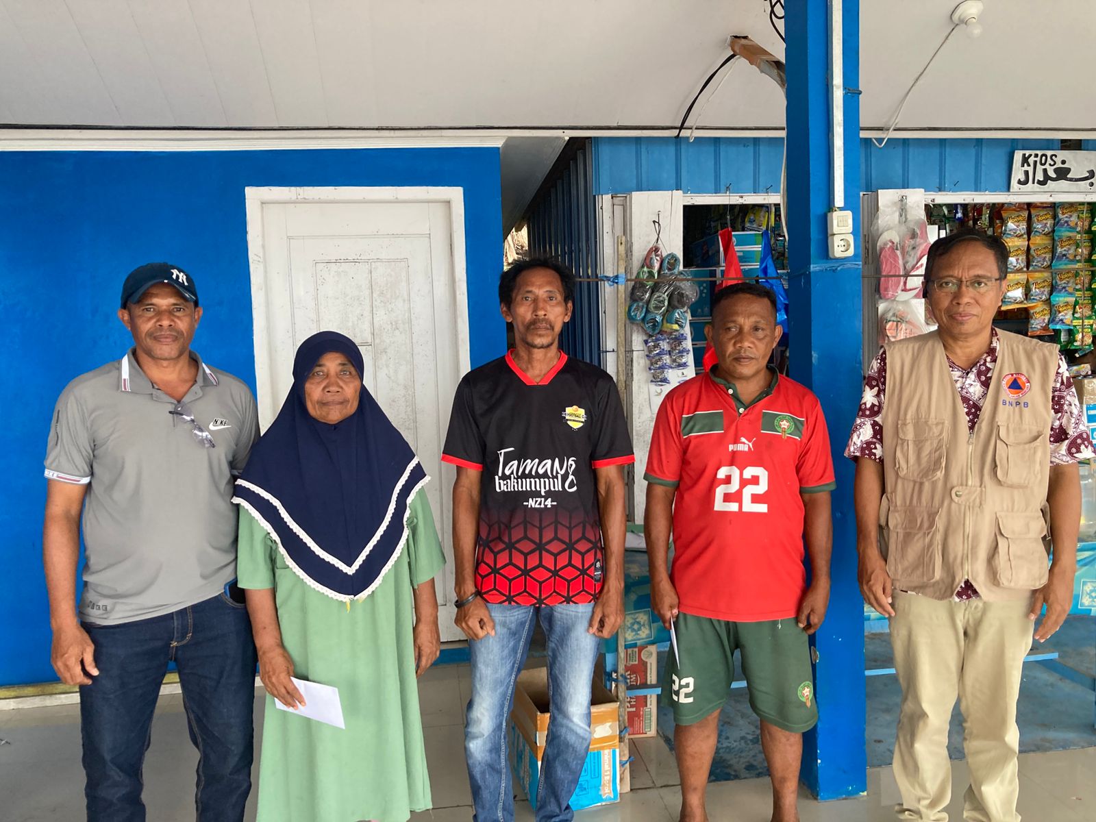 PEMKOT TERNATE SALURKAN BANTUAN UNTUK KORBAN PUTING BELIUNG DI PULAU HIRI